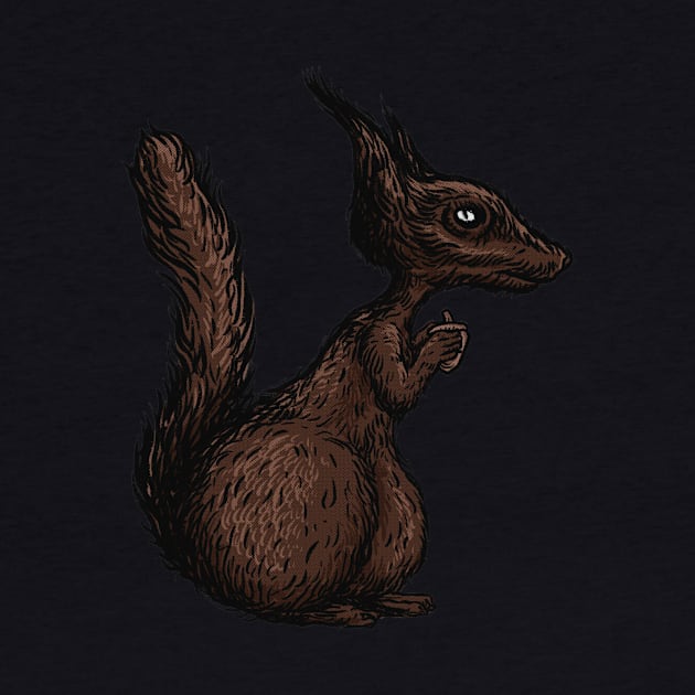 Squirrel by Arjanaproject